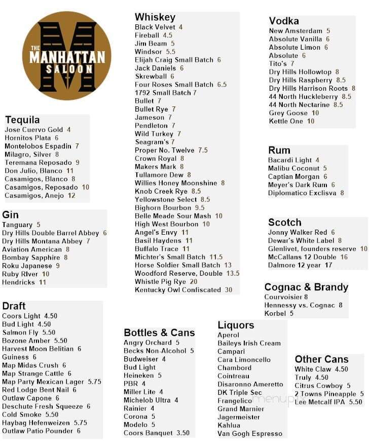The Manhattan Saloon - Manhattan, MT