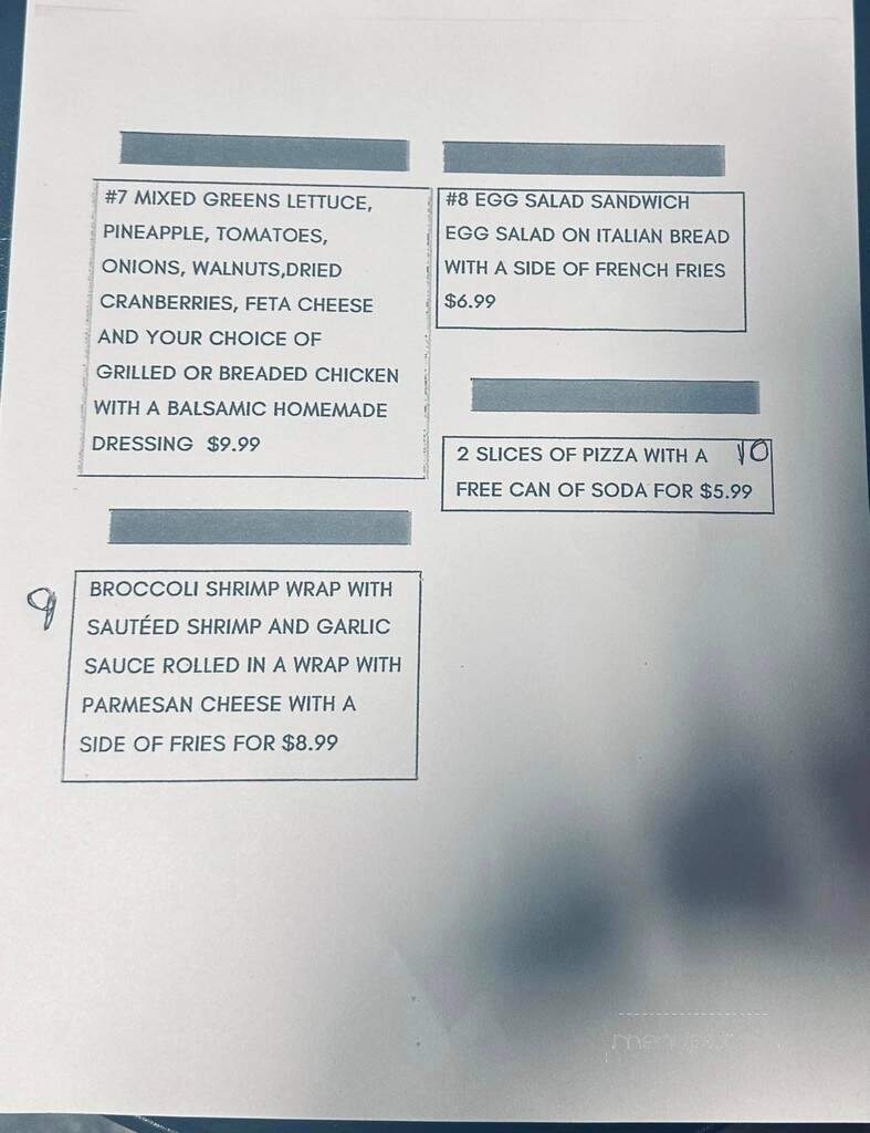 Rox 52 Italian Restaurant and Pizza - Plymouth, PA menu_pic