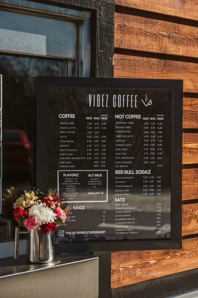 Vibez Coffee - Cleveland, TN menu_pic