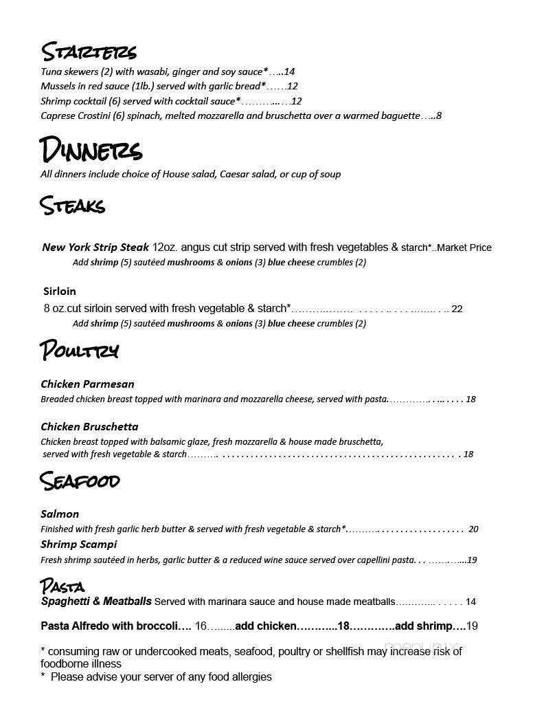 The Shell Restaurant - New York, NY menu_pic