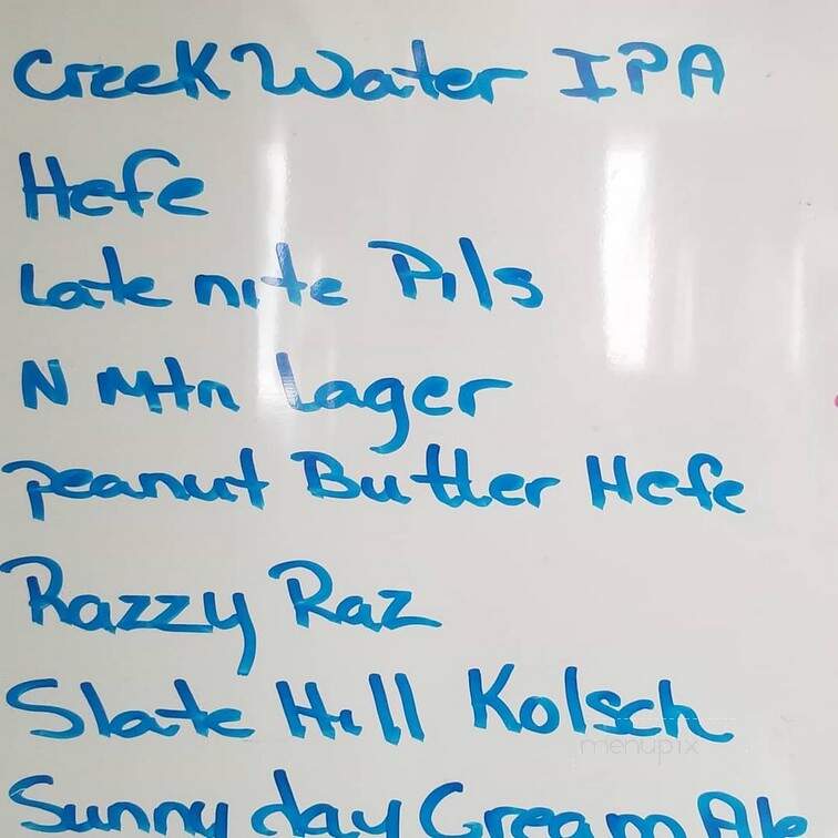Back Porch Brewing - Carlisle, PA menu_pic