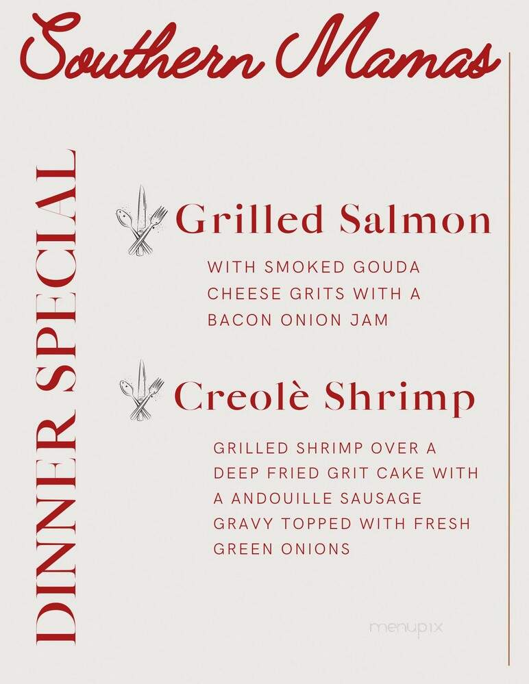 Southern Mama's - Elgin, SC menu_pic