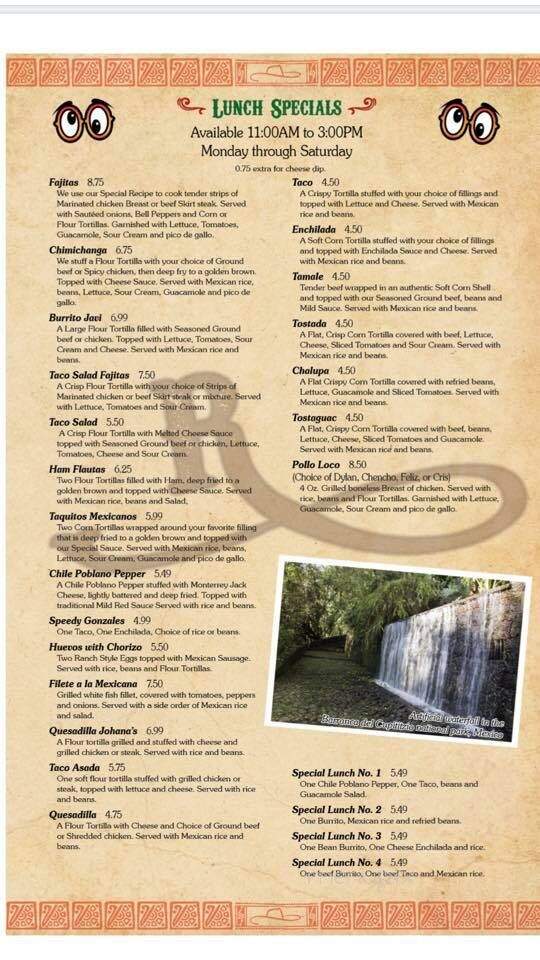 Ranchero Loco - McRae, AR menu_pic