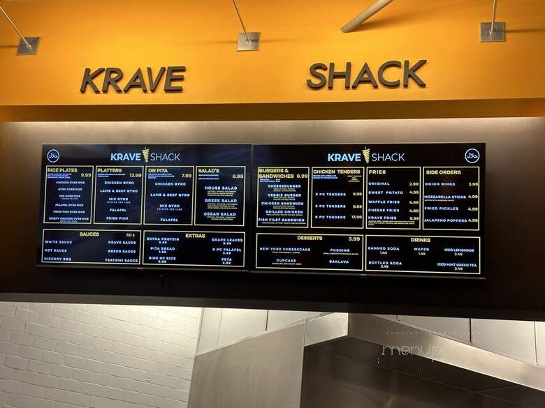 Krave Shack - MANASSAS, VA menu_pic