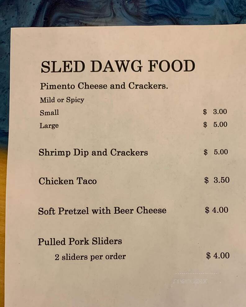 Sled Dawg Brewery - Greenwood, SC