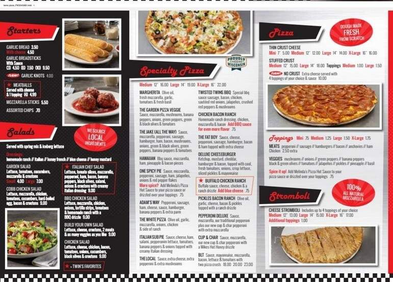 Twins Pizza - Newark, OH menu_pic