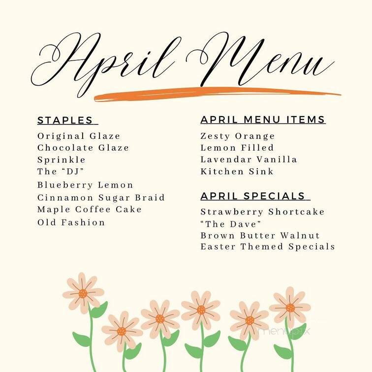 Sweet Side Bakery & Cafe - Lincolnton, NC menu_pic