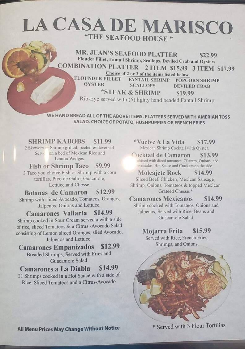 Mr Juan Mexican Restaurant - Campobello, SC