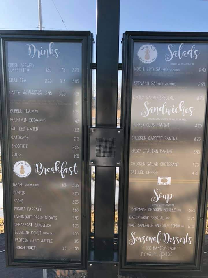 North End Coffee Cafe Bake - Fenton, MI menu_pic