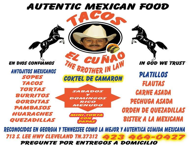 Tacos El Taco - Holladay, TN menu_pic