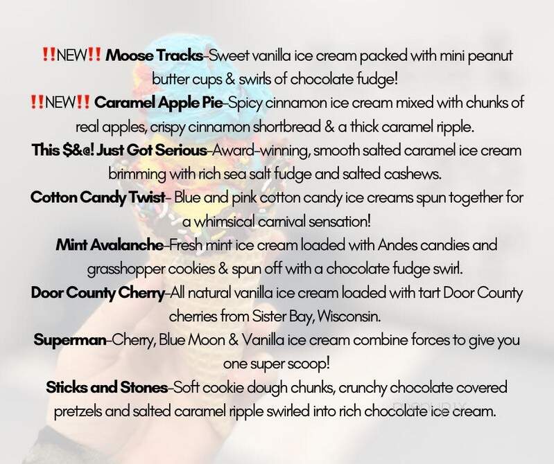 Scoop There It Is - Strawberry Point, IA menu_pic