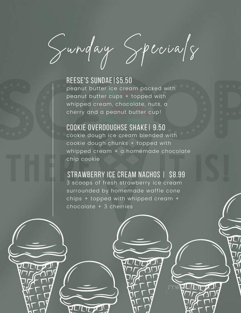 Scoop There It Is - Strawberry Point, IA menu_pic