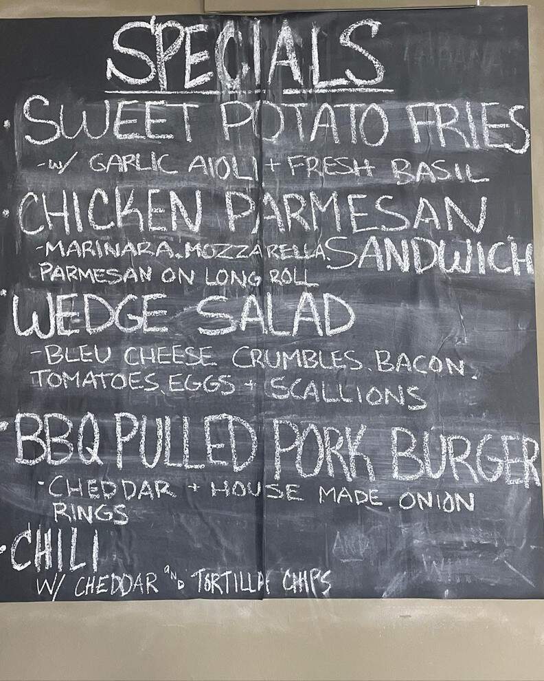Harry's Blue Bell Taproom - Ambler, PA menu_pic
