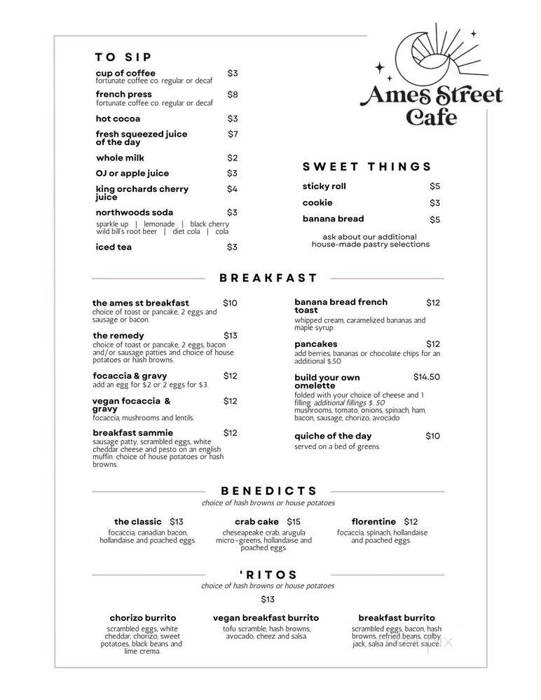 Ames Street Cafe - Elk Rapids, MI