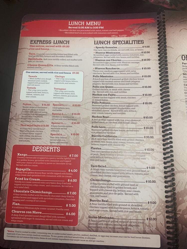 Corralejos Mexican Grill - Huntsville, AL