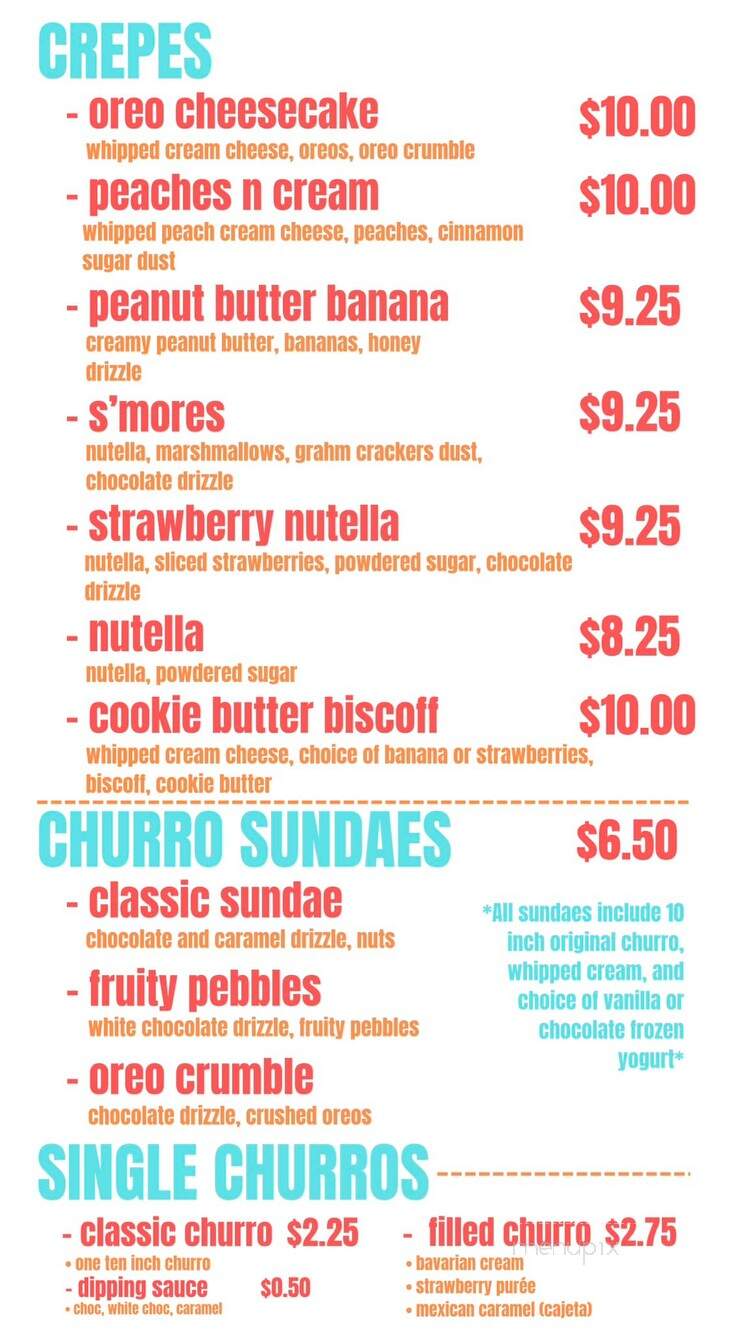 Sweet T's - Van Alstyne, TX menu_pic