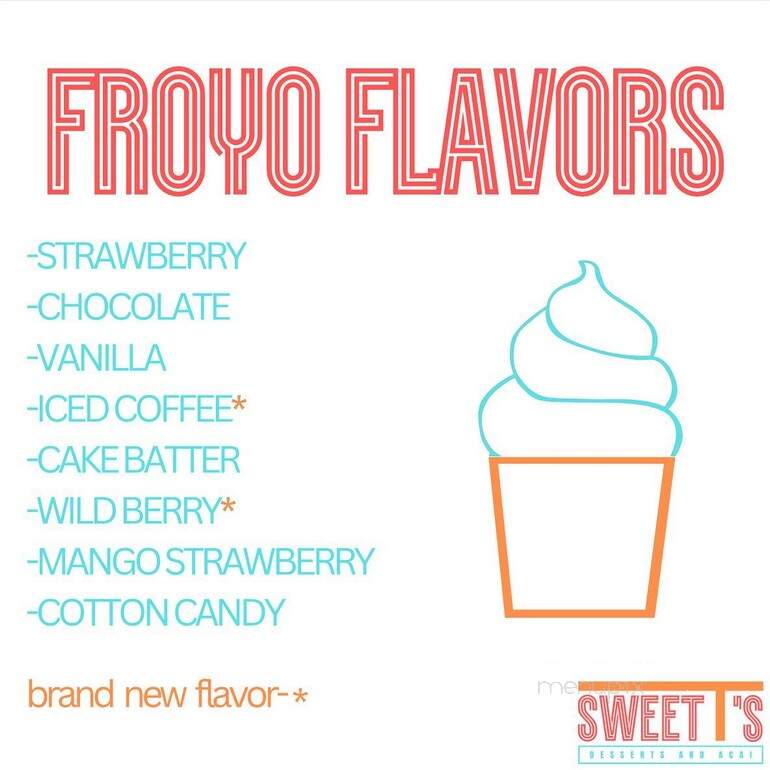 Sweet T's - Van Alstyne, TX menu_pic