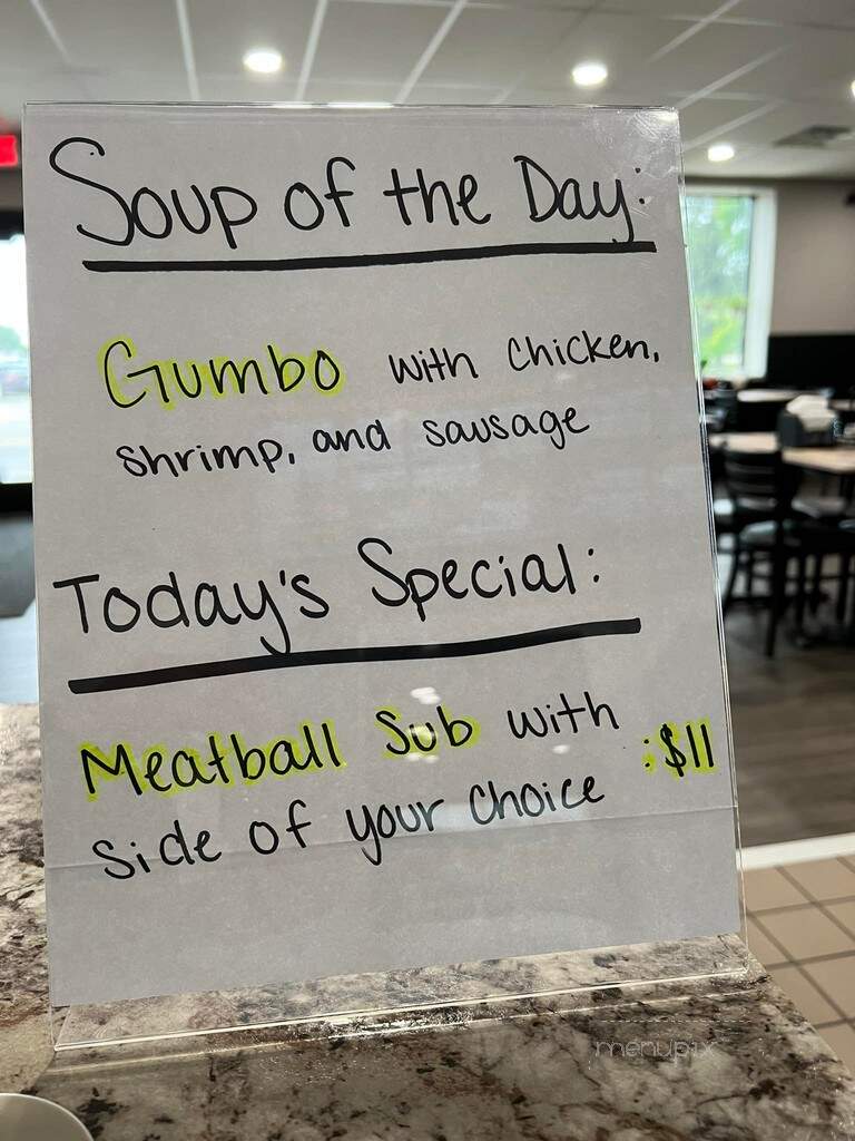 The Line on 59 - Thief River Falls, MN menu_pic