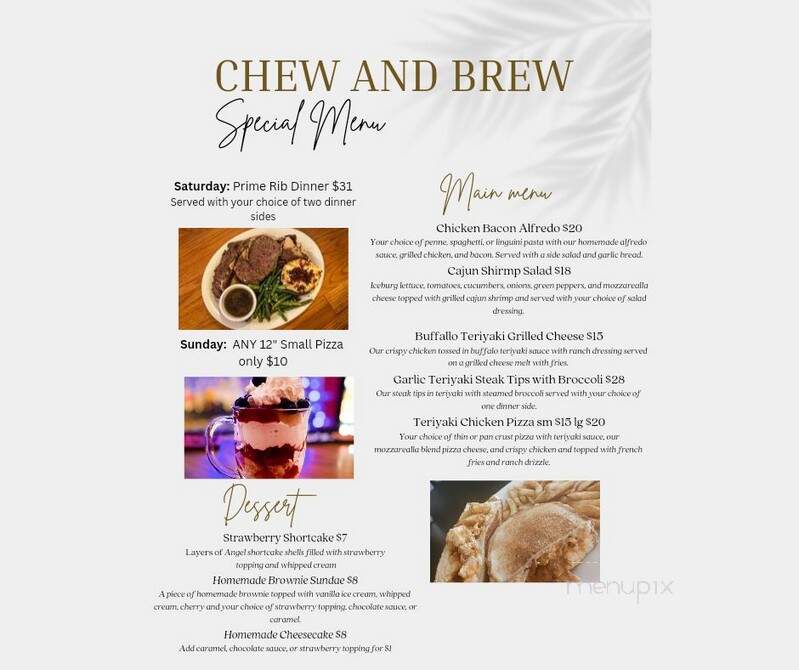 Chew and Brew Bar & Grill - Jewett City, CT