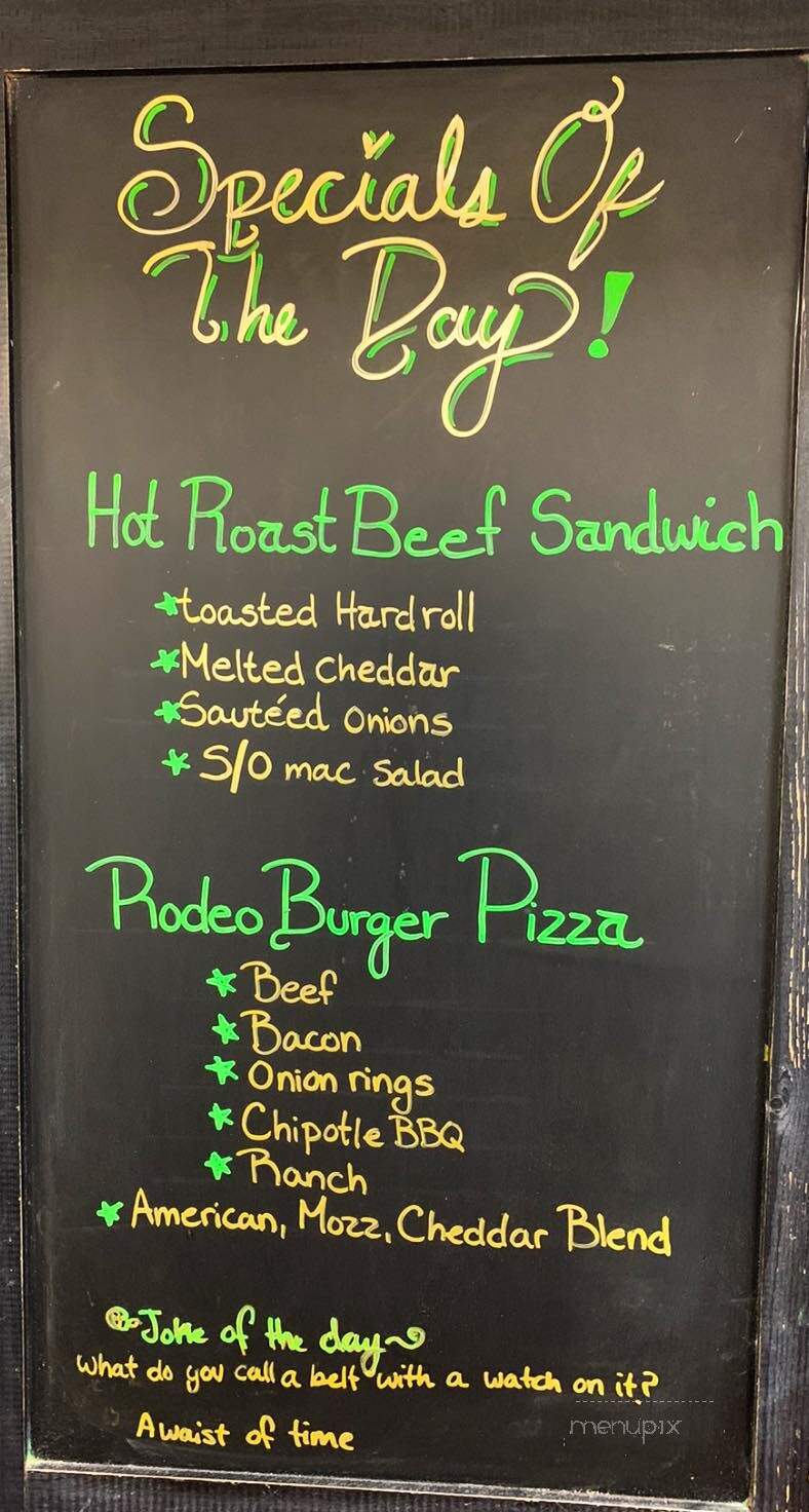 Corey Bacon's Pizza - Chatham, NY menu_pic