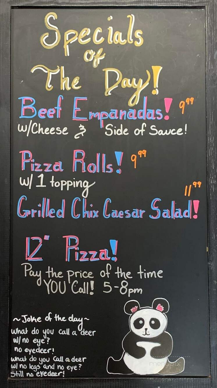 Corey Bacon's Pizza - Chatham, NY menu_pic