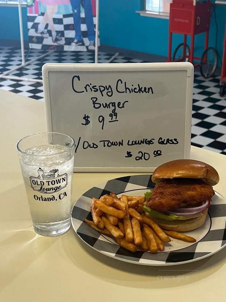 Old Town Lounge - Orland, CA menu_pic