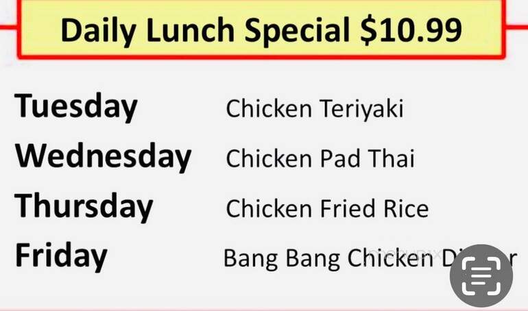 Duke's Thai Food - Clarksville, TN menu_pic