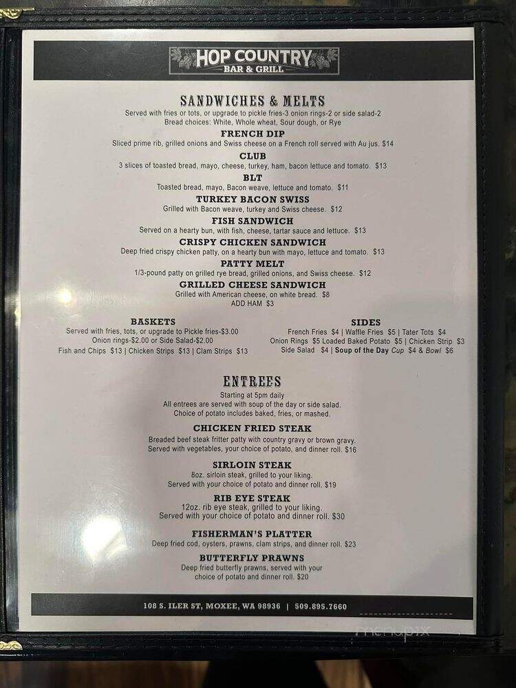 Hop Country Bar & Grill - Moxee, WA