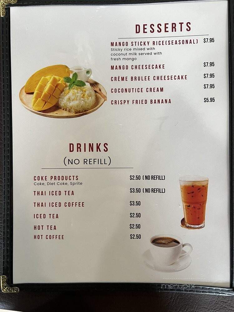 Top Thai Restaurant - Olathe, KS menu_pic