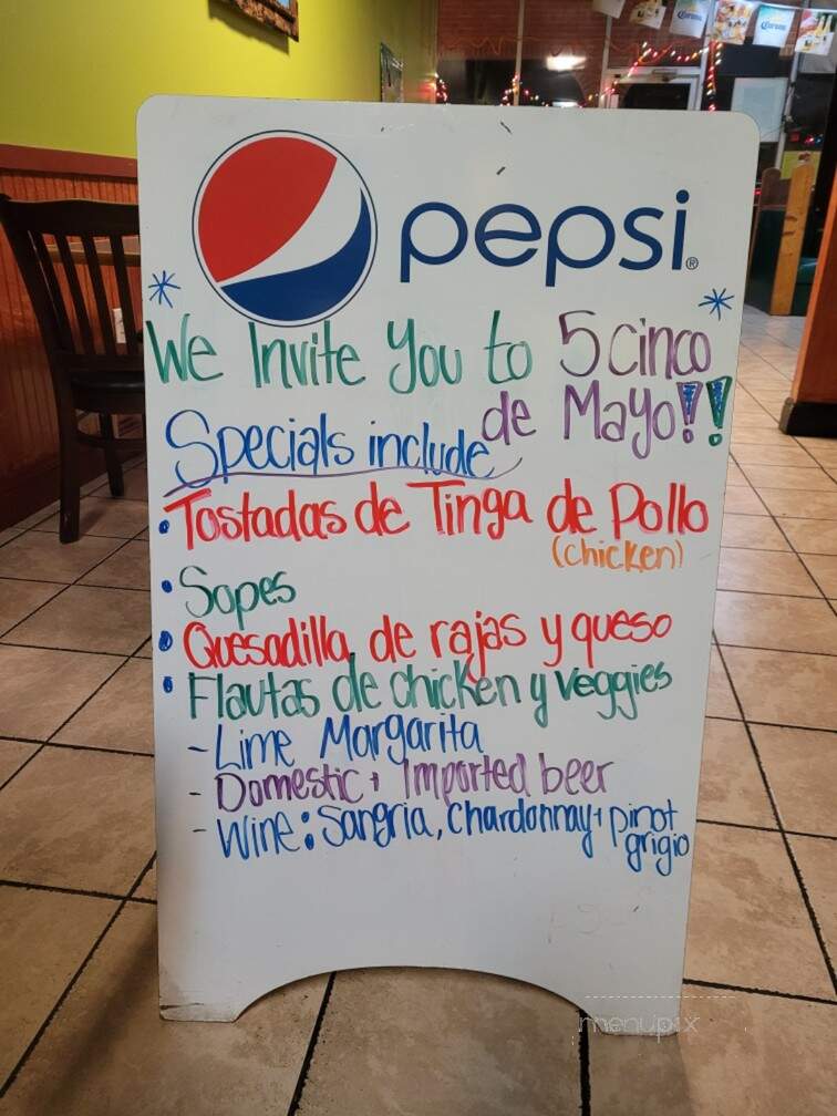 La Joya Bar & Grill - Greer, SC menu_pic