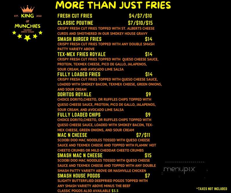 King of Munchies - Arnprior, ON menu_pic