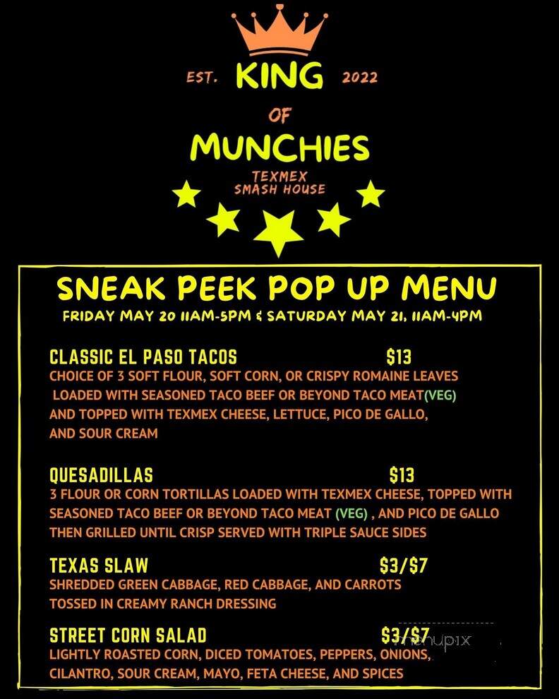 King of Munchies - Arnprior, ON menu_pic
