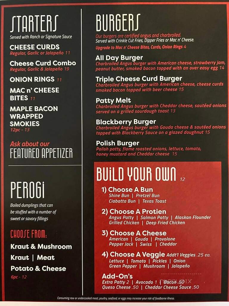 Rodzina Restaurant - Schofield, WI menu_pic