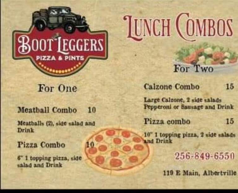 Bootleggers Pizza and Pints - Albertville, AL