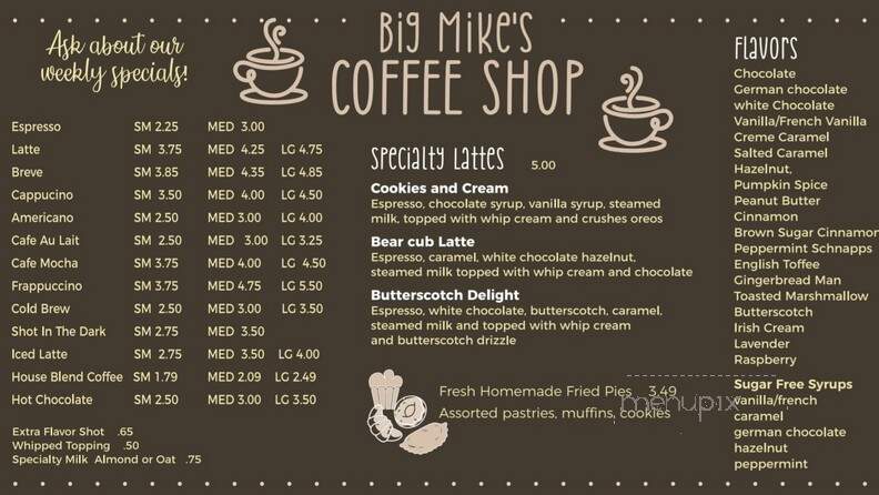Big Mike's Coffee Shop - Newland, NC
