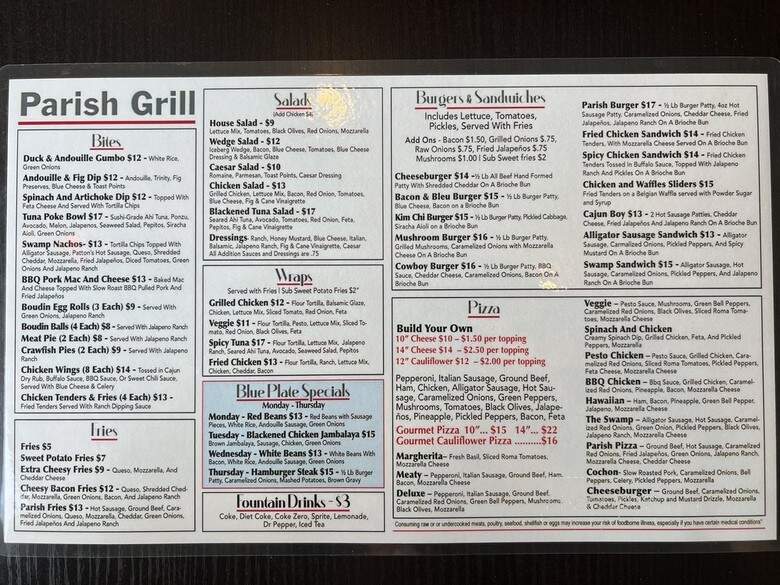 Parish Grill - Metairie, LA