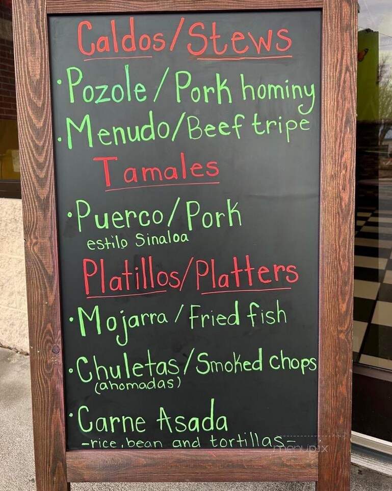 Taqueria El Kora - Winterville, NC menu_pic