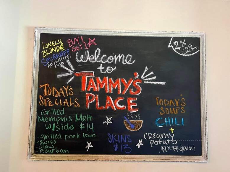 Tammy's Place - Kasson, MN menu_pic