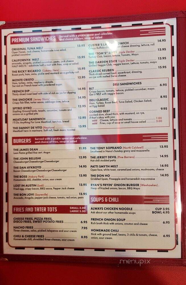Wallington Diner - Wallington, NJ menu_pic