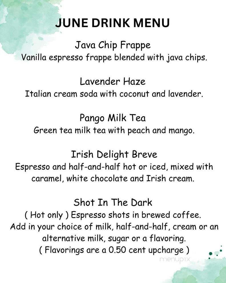 Jireh Cafe & Bakery - Montrose, CO menu_pic