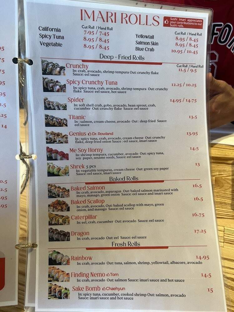 Sushi Imari - Yorba Linda, CA