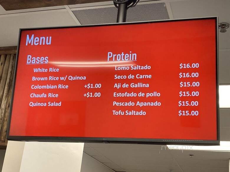 Casera Latin Kitchen and Bakery - Oceanside, CA menu_pic