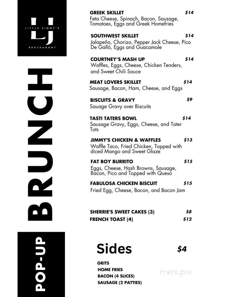 Little Jimmy's Restaurant - Urbanna, VA menu_pic