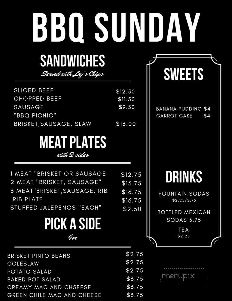 Sol's Tex-Mex Cocina - Clarendon, TX menu_pic