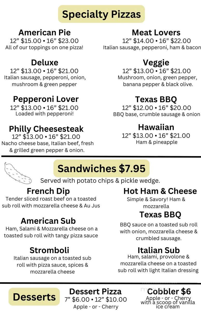 Magoo's Pub and Pizza - Lafayette, IN menu_pic