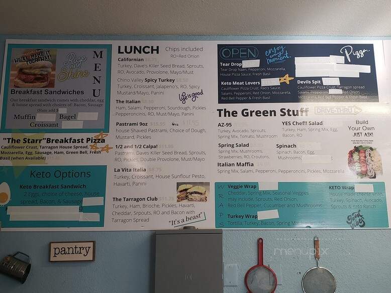 Drifting Bistro - Fort Mohave, AZ menu_pic