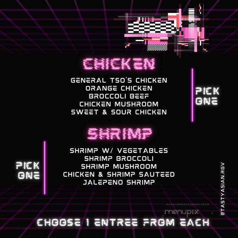 Tasty Asian - Edinburg, TX menu_pic