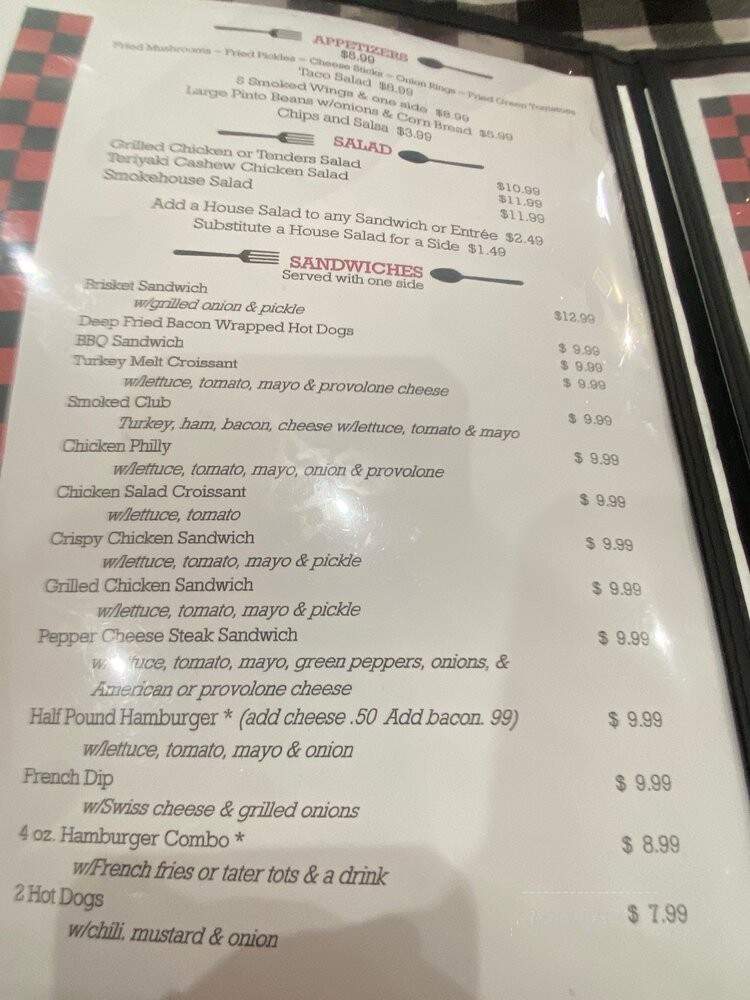 Janie's Place - Bristol, TN menu_pic