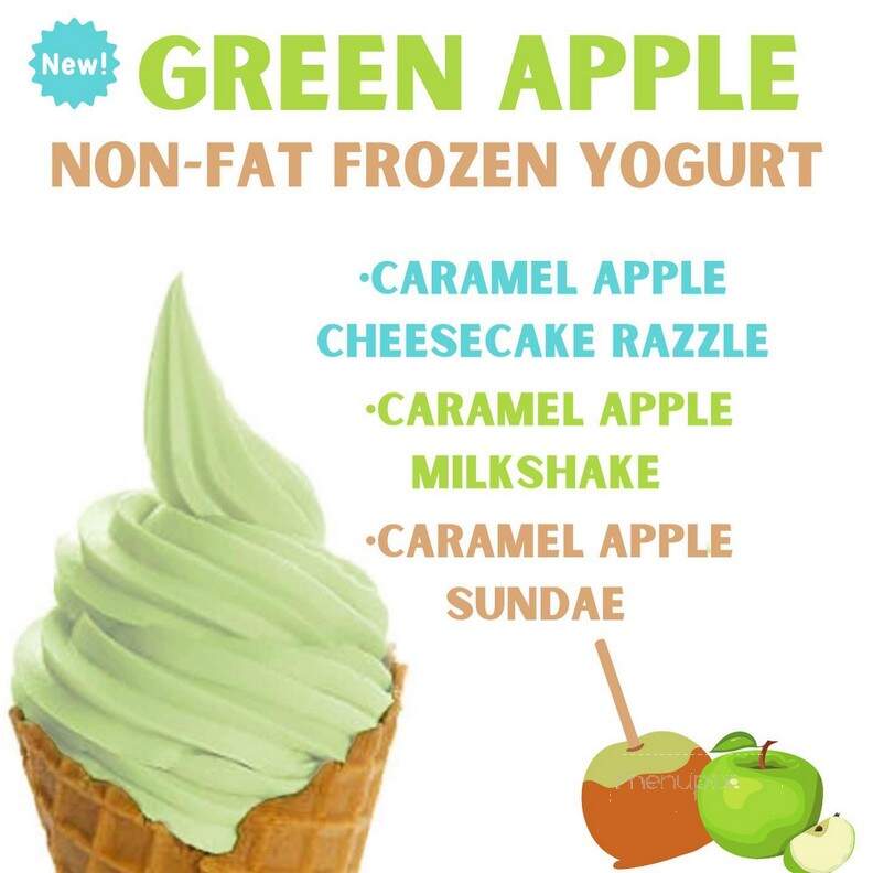 Zesto's Ice Cream - Bluffton, IN menu_pic