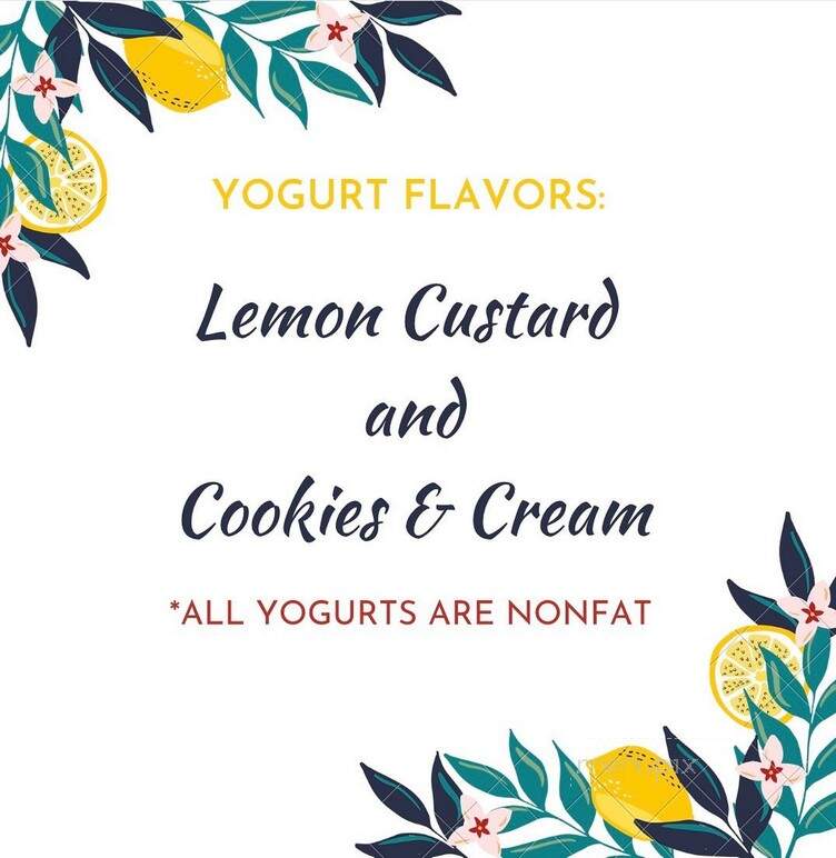 Zesto's Ice Cream - Bluffton, IN menu_pic
